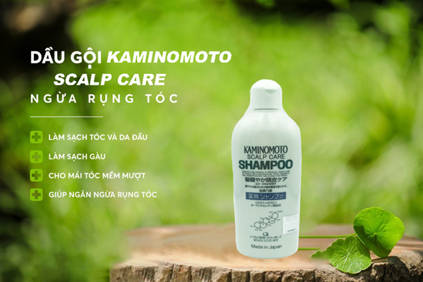 Công dụng của dầu gội Kaminomoto